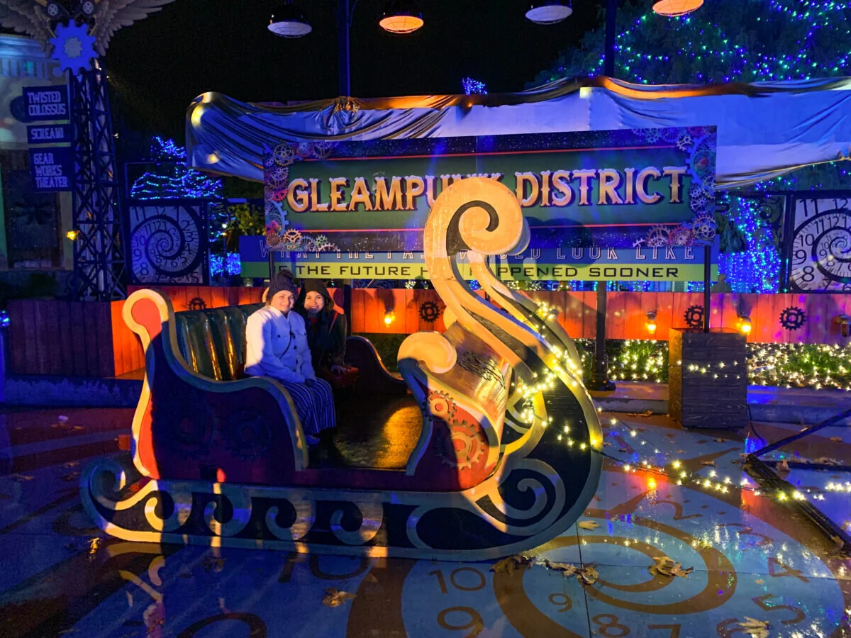 Christmas Time at Six Flags Magic Mountain | Jason Daniel Shaw